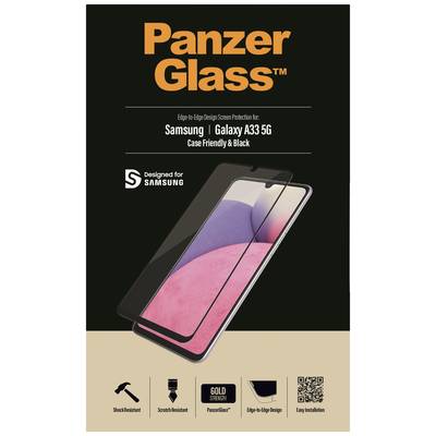   PanzerGlass  7291  Displaybeskyttelsesglas  Galaxy A33 5G  1 stk  7291