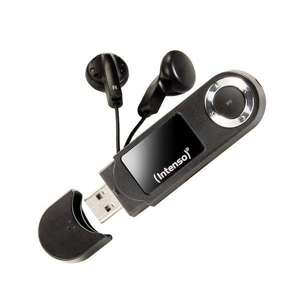 Intenso Music Walker MP3-afspiller 16 GB Sort