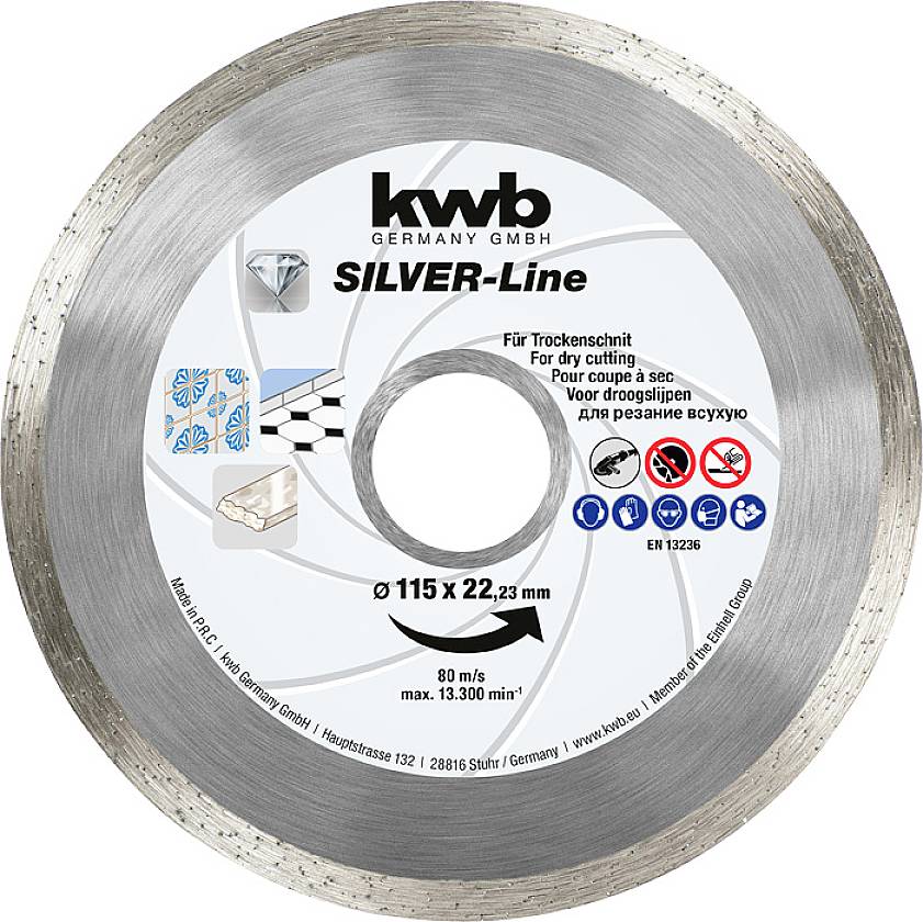 kwb 727870 Diamantskæreskive Diameter 230 mm 1 stk