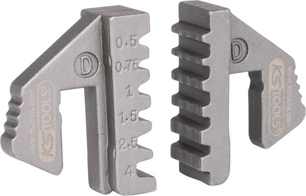 Par krympningsindsatser til terminalrør, dia. 0,5-4 mm  KS Tools  115.1418