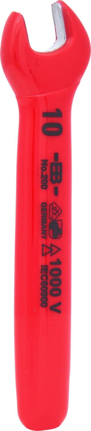 Gaffelnøgle med beskyttelsesisolering, 10 mm KS Tools 117.1510