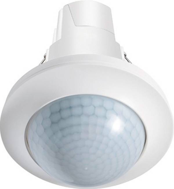 ESYLUX EP10428265 Loft-tilstedeværelsesalarm Planforsænket 360 ° Relæ Hvid