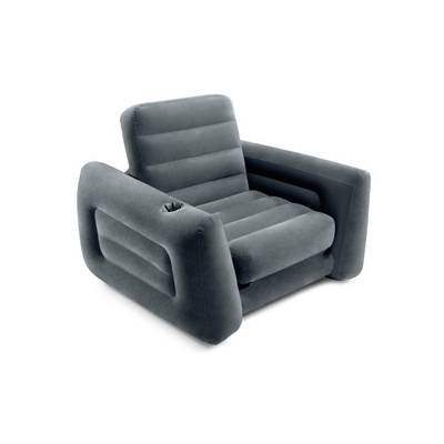 Intex 66551NP Pull-Out Lænestol (L x B x H) 223 x 116 x 66 cm Sort
