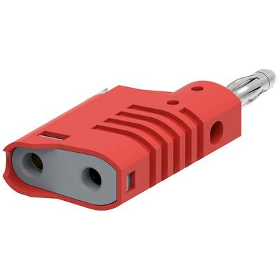 Electro PJP 1087-CD1-R Bananstik Stik, lige Stift-diameter: 4 mm Rød 1 stk