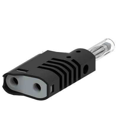 Electro PJP 1089-CD1-N Bananstik Stik, lige Stift-diameter: 4 mm Sort 1 stk