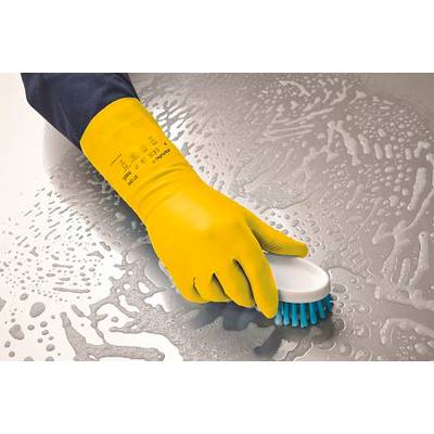 Ansell 37320080 AlphaTec® Nitril Kemikaliehandske Størrelse (handsker): 8 EN 388:2016, EN 374-5, EN 421:2010, EN 21420:2