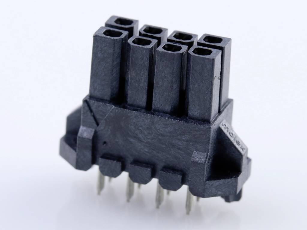 Molex Indbygningsstiftliste (standard) Samlet antal poler 8 447690802 1 stk Tray