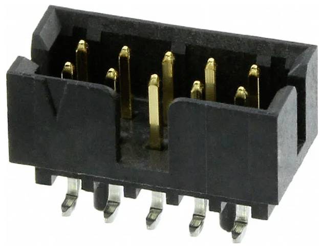Molex 878321021 Stiftliste Rastermål: 2.00 mm Samlet antal poler: 10 Antal rækker: 2 1 stk Tube