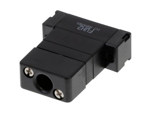Molex  1731100017 D-SUB-kabinet  Plastic, metalliseret  Sort 1 stk Package