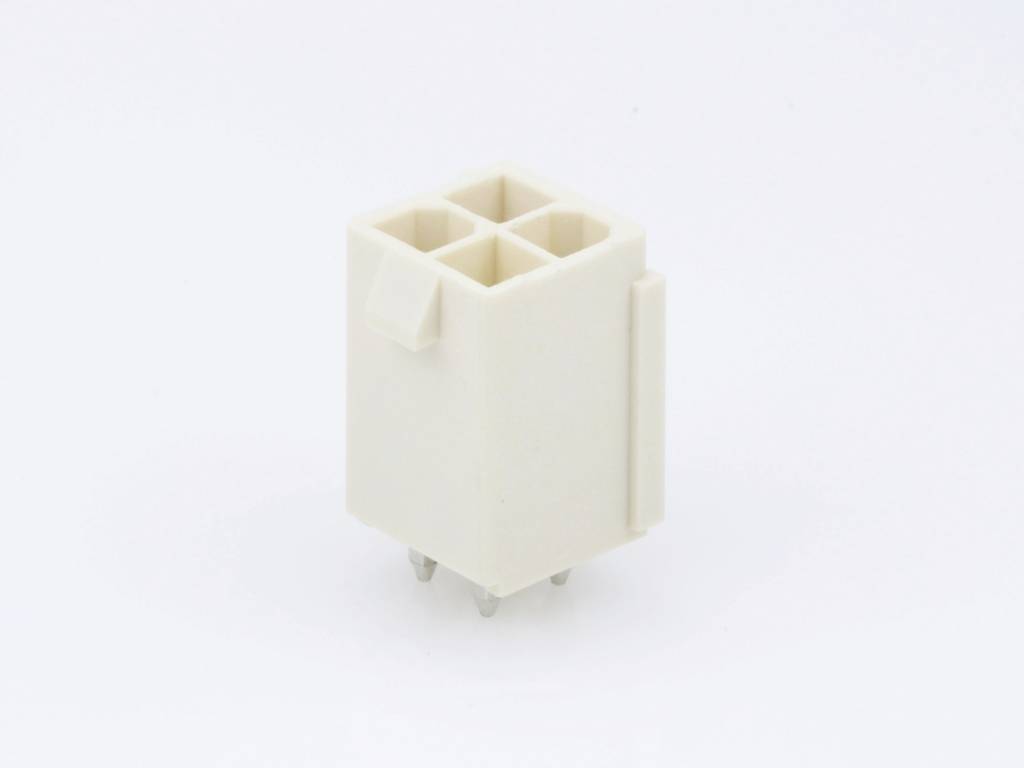 Molex Indbygningsbøsningsliste (standard) Samlet antal poler 4 Rastermål: 4.20 mm 874270444 1 stk Tray