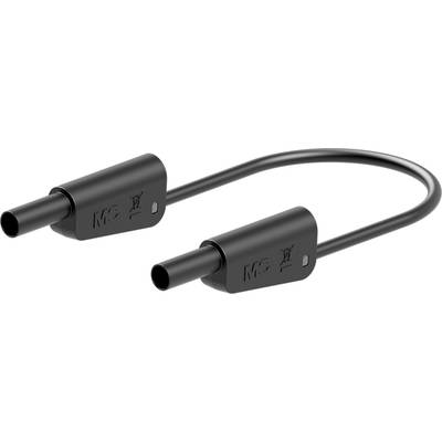 Stäubli SLK-4N-F25 Prøveledning 25 cm Sort 1 stk