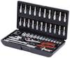 KS Tools 9180646 Topnøgleindsats-sæt 1/4" 46 dele 918.0646