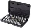KS Tools 911.4302 Topnøgleindsats-sæt 1/4" (6,3 mm) 31 dele 911.4302