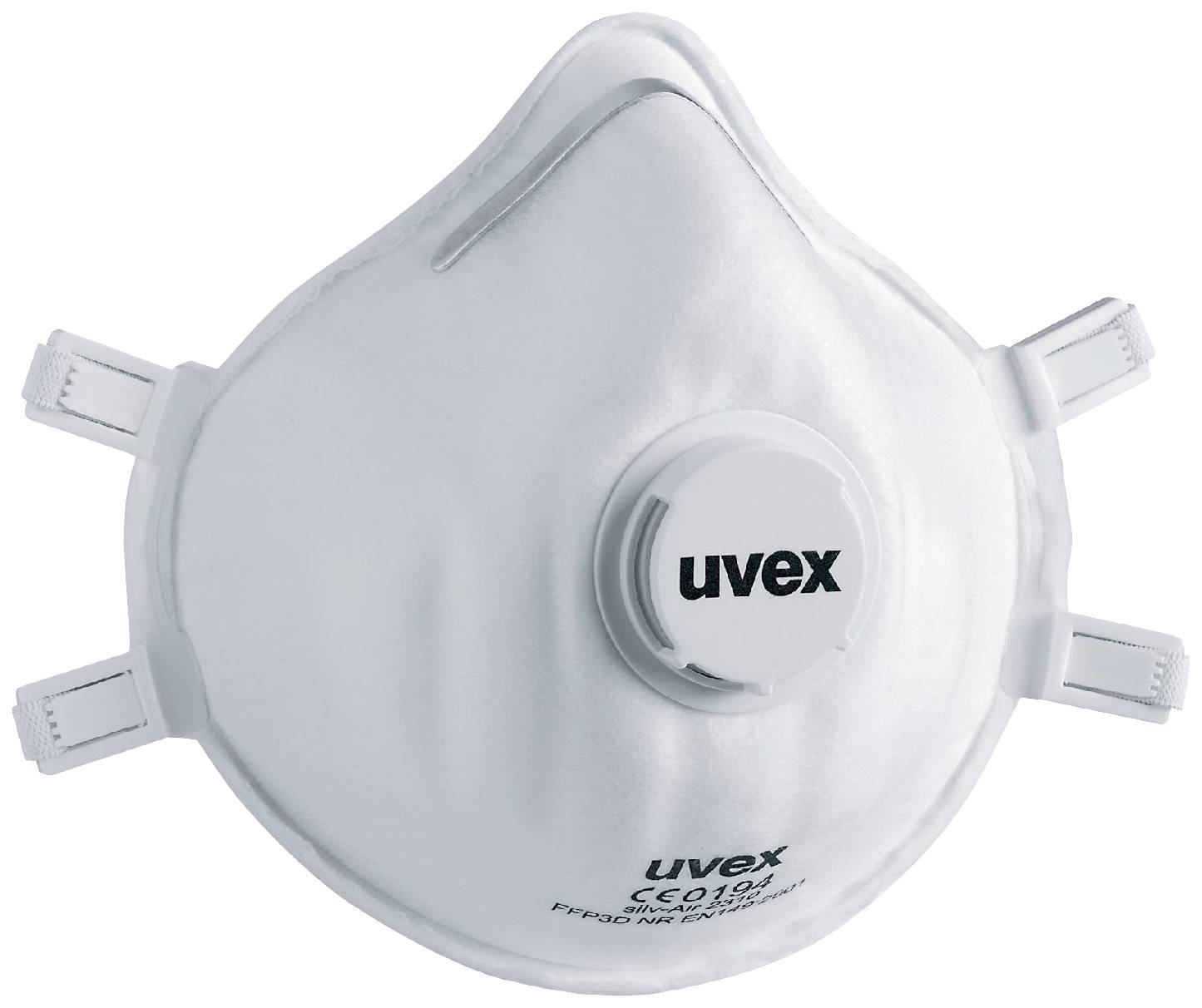 uvex silv-Air class.2310 8742310 Finstøvmaske med ventil FFP3 3 stk EN 149:2001 + A1:2009 DIN 149:2001 + A1:2009
