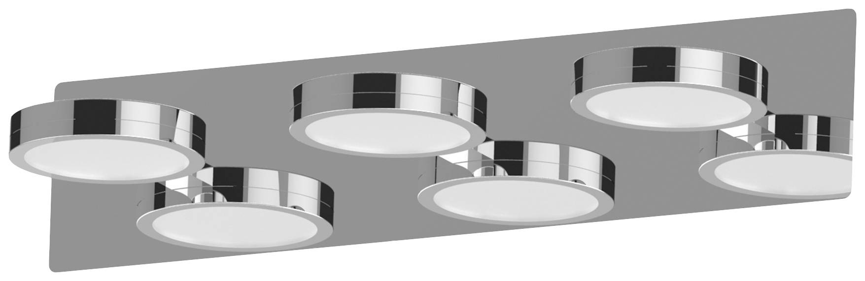 LightMe Aqua LM85638 LED-væglampe 18 W LED (RGB) Krom