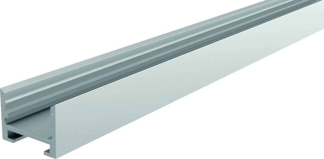 Deko Light 970280 AU-10-12 Rilleprofil Aluminium (L x B x H) 2000 x 18.20 x 13.70 mm 2 m