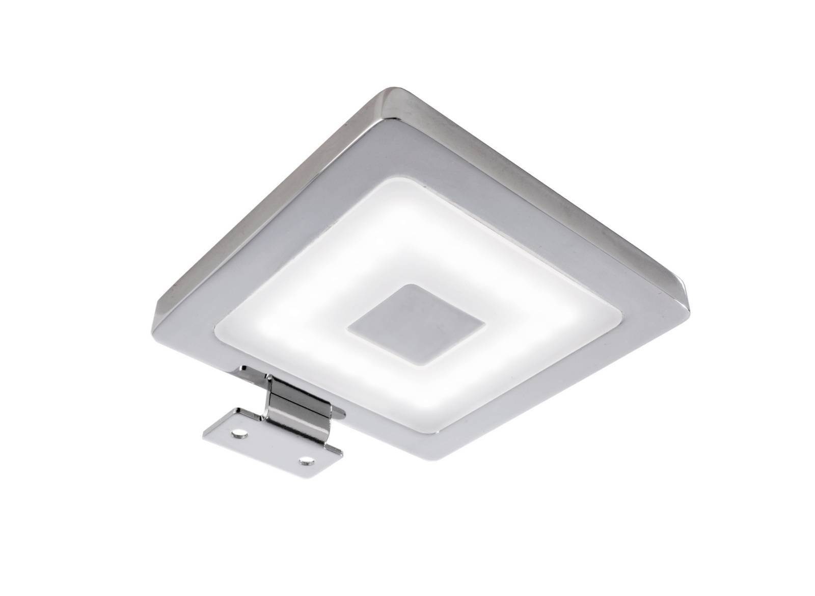 Deko Light Spiegel Eckig Spejlbelysning LED indbygget 5 W EEK: G (A - G) Neutralhvid Sølv