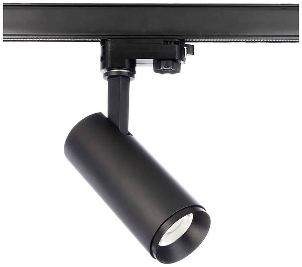 Deko Light Lucea 10 707117 Højvolt-skinnesystem-lampe 3-faset LED indbygget 10 W LED (RGB) EEK: F (A - G) Dybsort (RAL 9005)