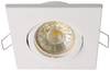 Deko Light Alioth 110029 Loftsindbygningsring LED (RGB), Halogen GU5.3, MR 16 35 W Signalhvid (RAL 9003)