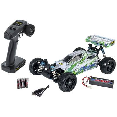 Carson Modellsport 1:10 Ninja-Pro sport X10 2.4G 100% RTR 1:10 RC-modelbil Elektronik Buggy Firehjulstræk (4WD) 100% RtR