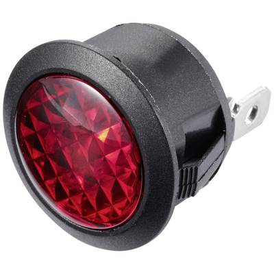 TRU COMPONENTS TC-11193656 Standard signallampe med pære 24 V/DC Rød 1 stk