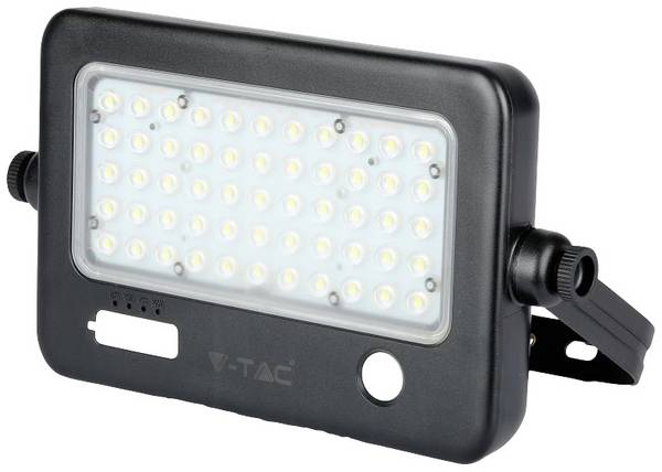 V-TAC 8674 VT-788-10 Solcelle-haveprojektør    LED (RGB) LED 10.00 W Sort