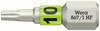 Wera 05066140001 867/1 Torx-bit Drev (skruetrækker): 1/4" (6,3 mm) Udgang: TORX TX 10 25 mm