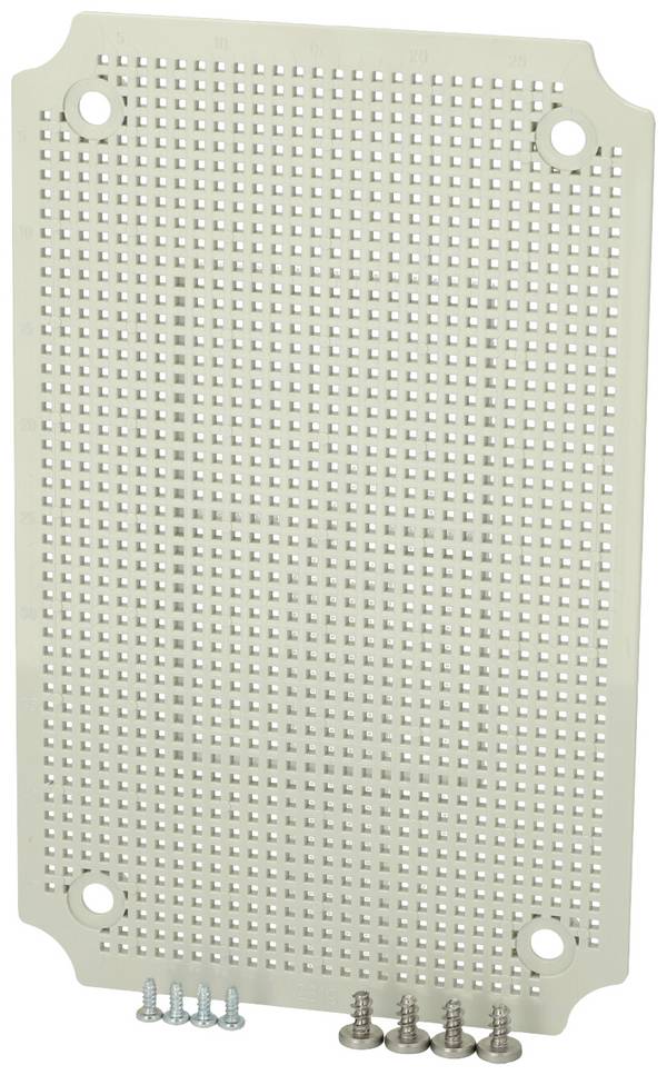 Fibox MPI EKJ 2819 Mounting plate (L x B) 259 mm x 164 mm ABS-plast 1 stk