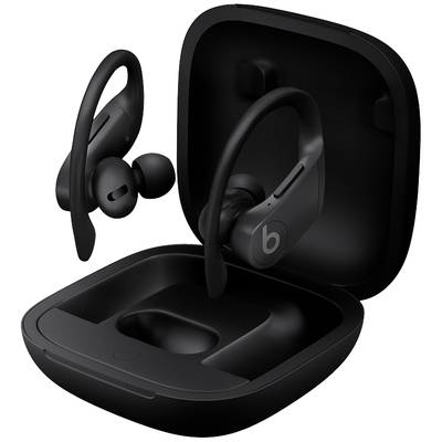 Beats Powerbeats Pro In Ear hovedtelefoner Bluetooth® Stereo Sort Mikrofon-støjreduktion Ladeetui, Svedresistent, Vandaf