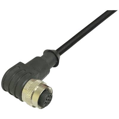BKL Electronic 2702011 Sensor- /aktor-tilslutningsledning M12 Kobling, vinklet 10 m Pol-tal (RJ): 3 1 stk