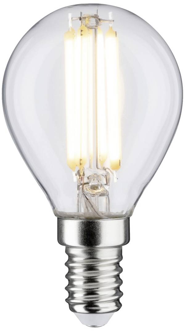Paulmann 29073 LED (RGB)-lamp EEK D (A - G) E14 Dråbeform 5.9 W Varmhvid (Ø x H) 45 mm x 80 mm 1 stk