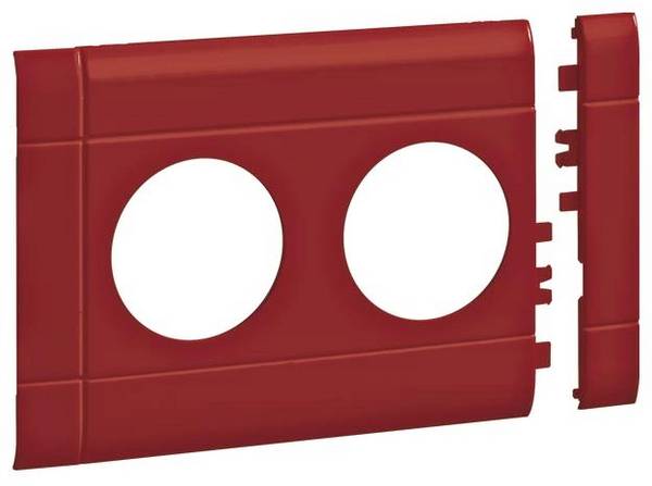 Hager GB10020K3020 Blænde Afdækningsramme (L x B) 152 mm x 100 mm Rød 1 stk