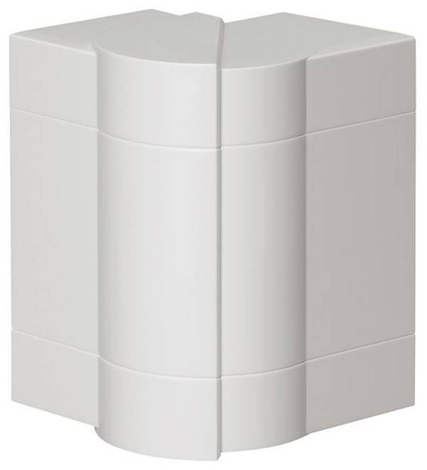 Hager BR651303H7035 Yderhjørne Yderhjørne (B x T) 130 mm x 68 mm Grå 1 stk