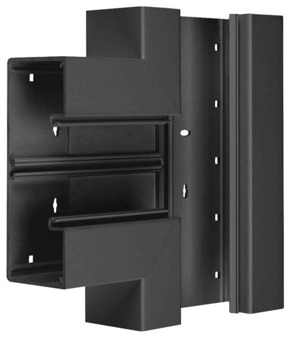 Hager BR6517089011 T-stykke  (B x T) 170 mm x 68 mm Antracit 1 stk