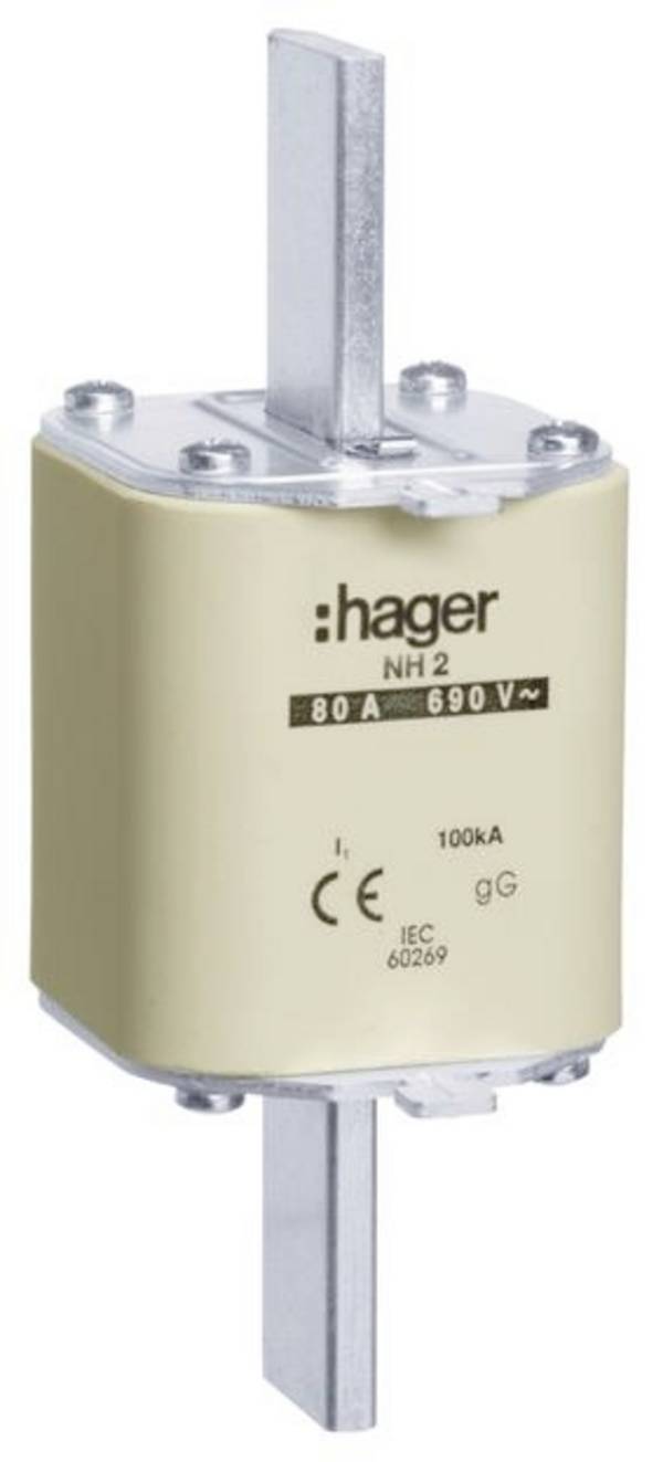 Hager LNH2080M6 NH-sikring 80 A 3 stk