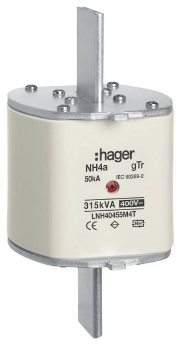 Hager LNH40455M4T NH-sikring 455 A 1 stk