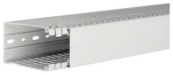 Hager HA7100060 Fortrådningskanal  (L x B x H) 2 m x 60 mm x 100 mm 2 m Grå