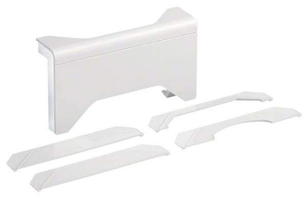 Hager SL2008089016 Forgrening Forgreningsstykke (L x B x H) 80 x 20 x 80 mm 1 stk Hvid