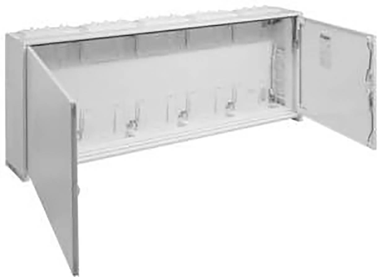 Hager FP35TN2 Skab 1300 x 500 x 205 Stål Klar hvid (RAL 9010) 1 stk
