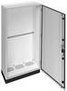 Hager FR13S1 Skab 800 x 1800 x 275 Stål Gråhvid (RAL 7035) 1 stk