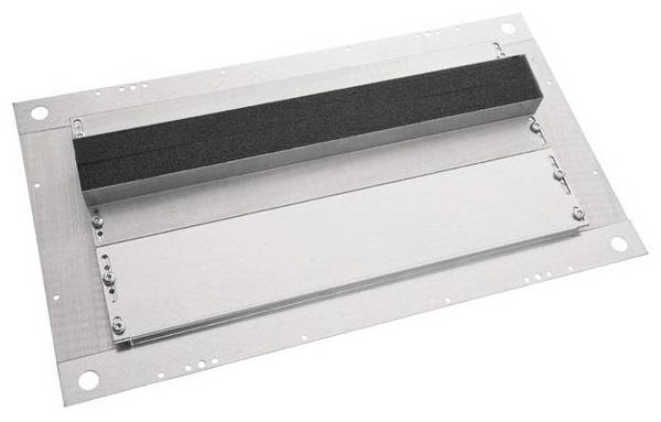 Hager  M-BBM6040 Gulvplade  (B x H) 600 mm x 30 mm Stål  3 Teile