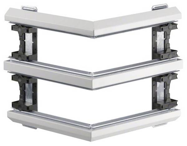 Hager BKIS121303D9016 Yderhjørne  (L x B) 250 mm x 130 mm 1 stk Trafikhvid