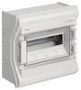 Hager VE112PN VE112PN Lille fordelingstavle Overflademonteret Antal rækker = 1 Indhold 1 stk