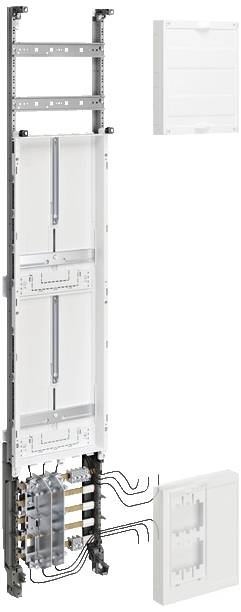 Hager ZH56L ZH56L Målerramme Overflademonteret Indhold 1 stk