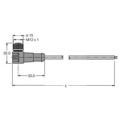 Turck 6914133 Sensor-, aktuator-stik, 1 stk