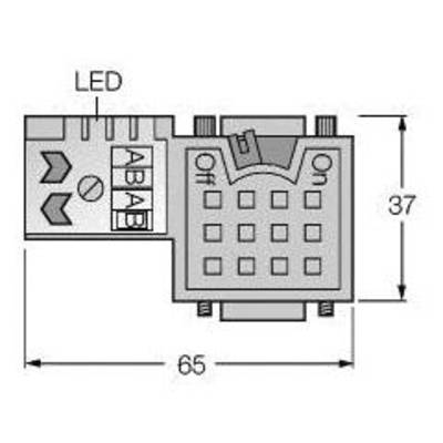Turck 6604220 Sensor-, aktuator-stik, 1 stk