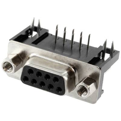 Connfly DS1037-01-09FNAKT74 D-SUB-stiftliste Poltal: 9 Loddepins 1 stk Tray