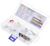 TRU COMPONENTS LED med ledninger Rød, Gul, Blå , Gulgrøn, Varm hvid, Kølig hvid Rund 3 mm 55 mcd, 330 mcd, 420 mcd, 2500 mcd, 14400 mcd 30 ° 20 mA 1.8 V, 2.4 V, 2.7 V, 3.4 V