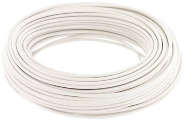econ connect KD05WS10 Krydstråd 1 x 0.2 mm² Hvid 10 m