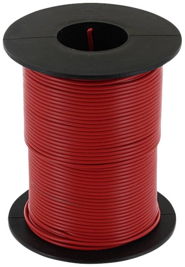 econ connect KL025RT50 Tråd  1 x 0.25 mm² Rød 50 m